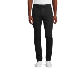J Brand Men’s Waist Jogger Pants Drawstring Waist Pockets Large Black